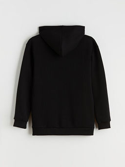 Kap??onlu Erkek ?ocuk Kal?n Sweatshirt