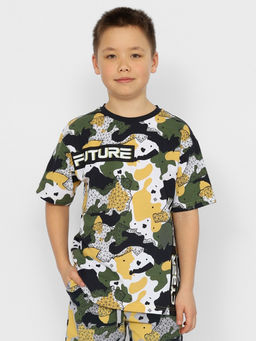 CRB wear / CSJB 63562-35-374 Футболка для мальчика,хаки/Ex.Cherubino