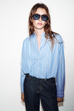 GLOBE STRIPED SHIRT - Zara фото 2