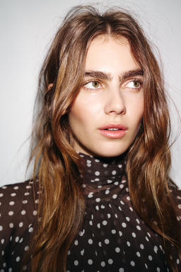 POLKA DOT BLOUSE WITH BOW - Zara фото 14