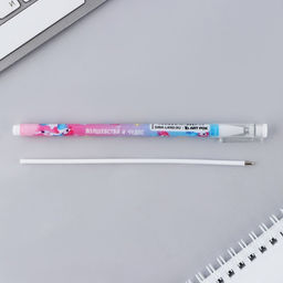 Подарочный набор, анкета для девочек и ручка Единорог