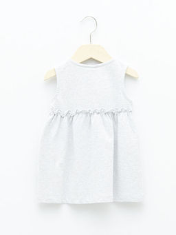 Bisiklet Yaka Harry Potter Bask?l? K?z Bebek Elbise ve Sa? Band? 2li Tak?m - Waikiki фото 2