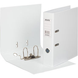 Папка-регистратор Strong Line 70мм, белый, ПБП2, карм.кор