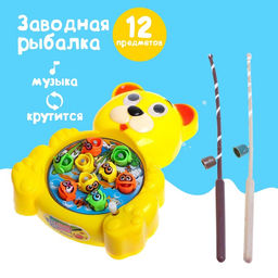 Рыбалка заводная Животные, МИКС