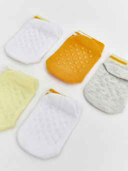 ?izgili Erkek Bebek Patik ?orap 5li