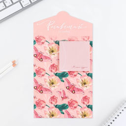 Цена за 3 шт. Блок бумаги 30 листов в конверте 8 марта