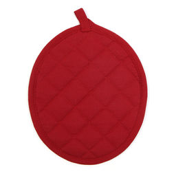 Комплектующие набор кухонный Этель, цвет красный: варежка 33х17 см, прихватка 24х19 см  фото 5