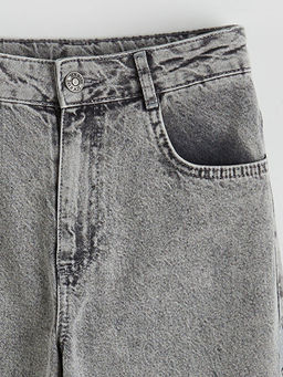 Wideleg K?z ?ocuk Jean Pantolon