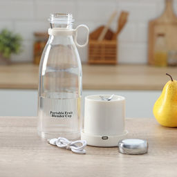 Блендер портативный Glory, 400 мл, 10×10×26 см, переносной