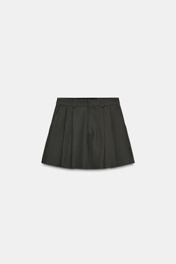 ZW COLLECTION SHORT PLEATED SKIRT - Zara фото 11