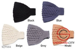 Зимняя теплая шерстяная повязка на голову - Bruno фото 7