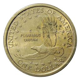 Монета 1 доллар 2000 года P США Сакагавея Парящий Орел