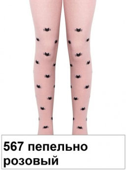 Колготки дет. TIP-TOP 4С-03СП, р.104-110 (20) - 567 пепельно-розовый - Conte elegant фото 2