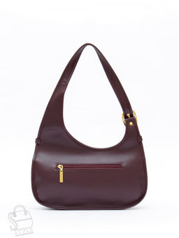 Сумка женская кожаная 1079M wine red Polina&Eiterou