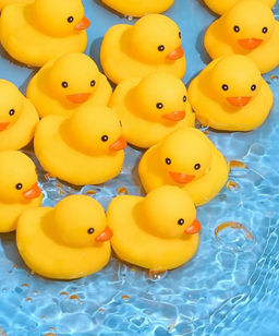 Уточки для ванны,игрушки для ванной,уточки для купания, набор 14 предметов - Family фото 4