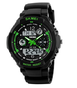 Мужские наручные часы Skmei 0931green