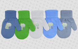 Варежки для мальчика TM-916 ассорти 124 Полярик фото 2