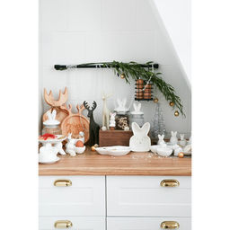 Блюдо для десертов Доляна «Зайка в золотом», 16×9.5 см