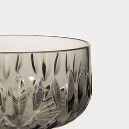 Креманка «Грани», 400 мл, 11×15.5 см, пластик, серая