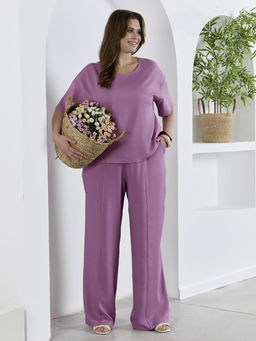 Брюки Камео-2 из вискозы со льном - Виотекс фото 31