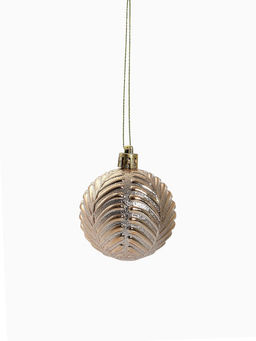 Ёлочные игрушки Мелодия ассорти люкс, шары новогодние, d=6 см, набор 24 шт., бело-золотой - Зимнее волшебство фото 14