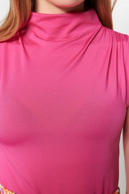Fusya Bal?kc? Yaka Kolsuz Esnek C?tc?tl? Orme Body TWOAW22BD0006