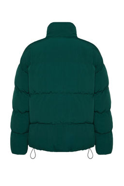 TRENDYOL MAN Lacivert Unisex Oversize Fit Dik Yaka Suya ve Ruzgara Dayan?kl? Sisme K?sl?k Mont TMNAW24MO00003 - Trendyolmilla фото 9