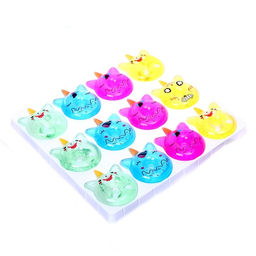 Цена за 24 шт. Лизун «Единорог», цвета МИКС