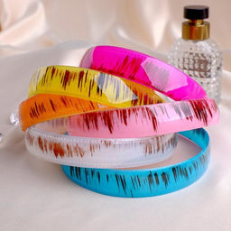 Цена за 6 шт. Ободок для волос «Вивьен», 2.3 см, МИКС