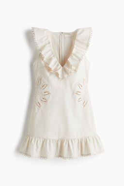 Vestido con bordado ingl?s