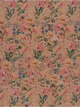 Цена за 10 шт. Бумага упаковочная крафтовая «Цветы», 70 × 100 см