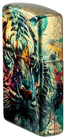 Зажигалка ZIPPO Нарисованный тигр | Painted Tiger 46145  фото 7
