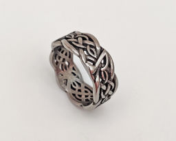 Мужское кольцо из стали