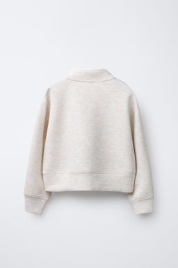 RAISED SLOGAN SWEATSHIRT - Zara фото 2