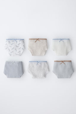 6-14 YEARS/ SIX-PACK OF PRINTED BRIEFS - Zara фото 5