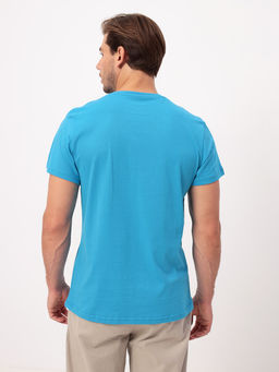 Футболка мужская короткий рукав GREG TS524V (голубой)  фото 7