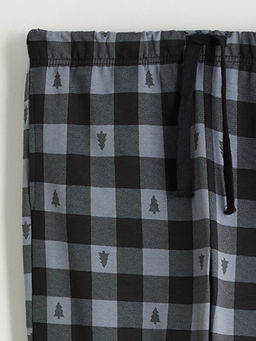 Standart Kal?p Ekose Erkek Pijama Alt