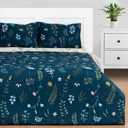 Постельное бельё Этель 1.5 сп Herbs 143*215 см, 150*214 см, 50*70 см -2 шт, поплин  фото 8