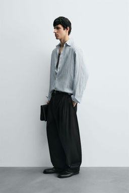 STRIPED TEXTURED SHIRT