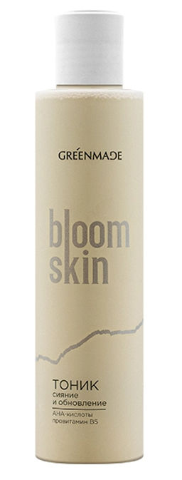 Тоник д/лица Сияние и обновление BLOOM SKIN с АНА-кислотами (18 месяцев)