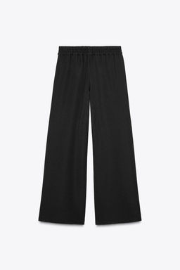 WIDE-LEG TROUSERS WITH SIDE STRIPES - Zara фото 4