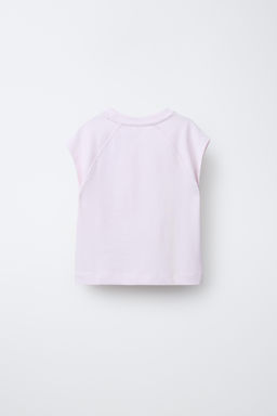 CAMISETA B?SICA MANGA RANGL?N / Rosa - Zara фото 2