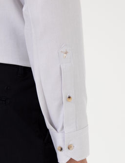 Bej Slim Fit Uzun Kollu G_mlek - Cacharel фото 7