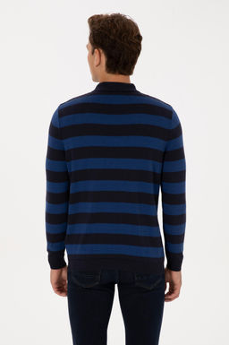 Erkek Lacivert Kazak