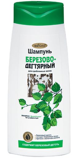 Белита Шампунь (480мл) Берёзово-Дегтярный.15