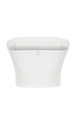 Ekru Straplez Korse Crop Dokuma Bluz TWOSS23BZ00939 - Trendyolmilla фото 8