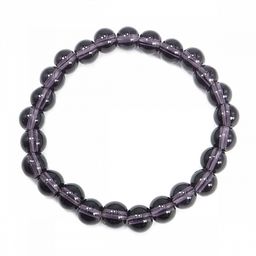 Браслет из камня Раухтопаз привлекает денежные энергии 8мм