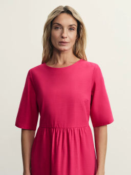 Платье миди из хлопка / Zarina  фото 5