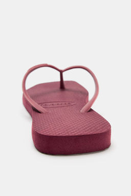 SANDALIAS HAVAIANAS ® x ZARA / Rojo Burgundy  фото 5
