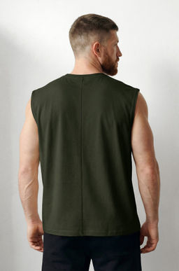 Мужская футболка оверсайз без рукавов Happyfox - Happy fox фото 36